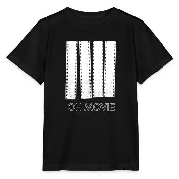 OH FILM! - Stanley/Stella Kinder T-Shirt MINI CREATOR  - Schwarz - Vorne - Mikhail (115cm)
