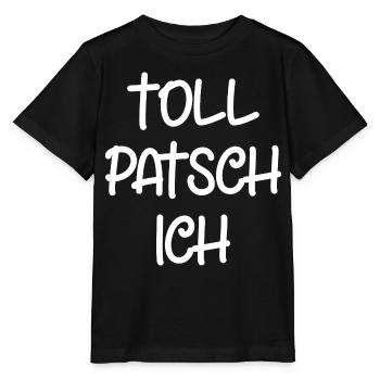 Tollpatsch Ich tollpatschig lustig tollpatschich - Stanley/Stella Kinder T-Shirt MINI CREATOR  - Schwarz - Vorne - Mikhail (115cm)