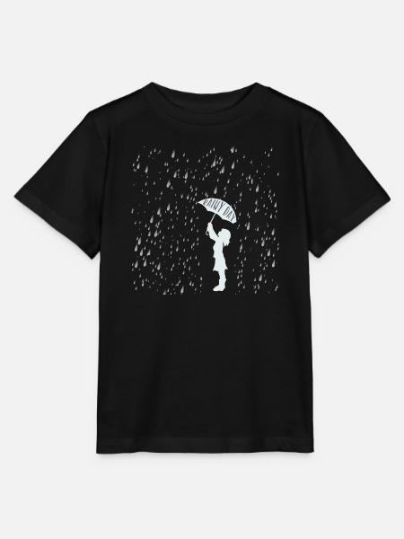 rainy day - Stanley/Stella Kinder T-Shirt MINI CREATOR  - Schwarz