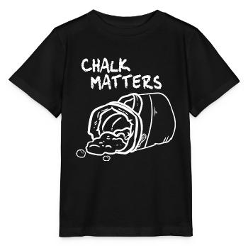 Kraftvoller Boulder Kletterhalle - Stanley/Stella Kinder T-Shirt MINI CREATOR  - Schwarz - Vorne - Mikhail (115cm)