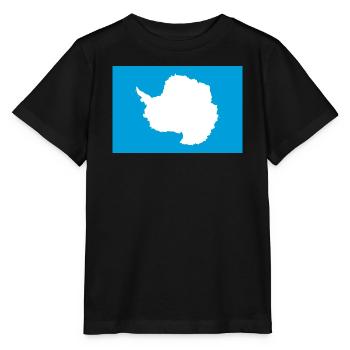 Antarktis - Stanley/Stella Kinder T-Shirt MINI CREATOR  - Schwarz - Vorne - Mikhail (115cm)