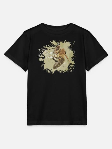 Biene - Stanley/Stella Kinder T-Shirt MINI CREATOR  - Schwarz