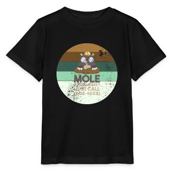 Maulwurf Maulwürfe Chemie - Stanley/Stella Kinder T-Shirt MINI CREATOR  - Schwarz - Vorne - Mikhail (115cm)
