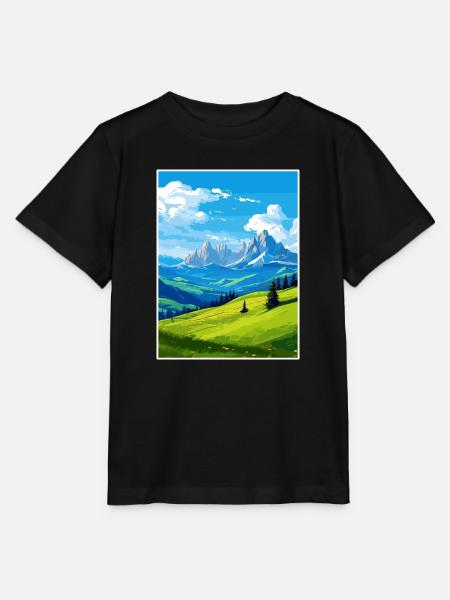 Dolomiten Dolomiten Dolomiten Gebirge Italien - Stanley/Stella Kinder T-Shirt MINI CREATOR  - Schwarz