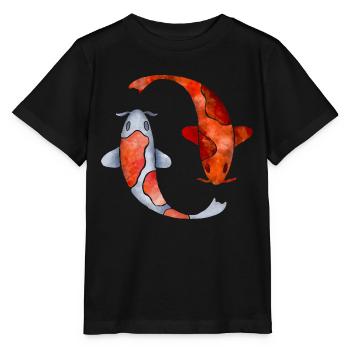 Koi - Stanley/Stella Kinder T-Shirt MINI CREATOR  - Schwarz - Vorne - Mikhail (115cm)