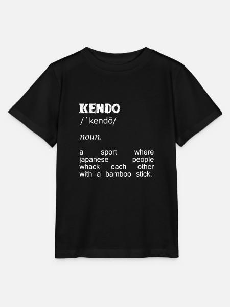 Furiose Kendo Samurai Bambusklinge - Stanley/Stella Kinder T-Shirt MINI CREATOR - Schwarz