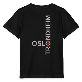 OSLO nach TRONDHEIM - Stanley/Stella Kinder T-Shirt MINI CREATOR  - Schwarz - Vorne - Mikhail (115cm)