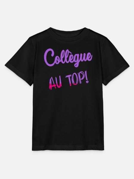 KOLLEGE - Stanley/Stella Kinder T-Shirt MINI CREATOR - Schwarz