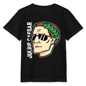 Wagemutiger Cäsar Triumphator - Stanley/Stella Kinder T-Shirt MINI CREATOR  - Schwarz - Vorne - Mikhail (115cm)