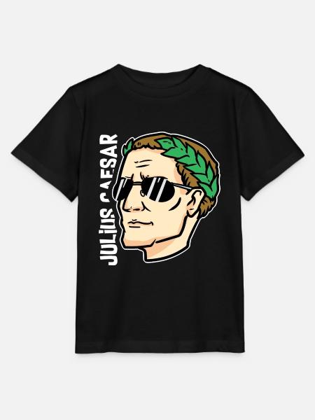 Wagemutiger Cäsar Triumphator - Stanley/Stella Kinder T-Shirt MINI CREATOR - Schwarz