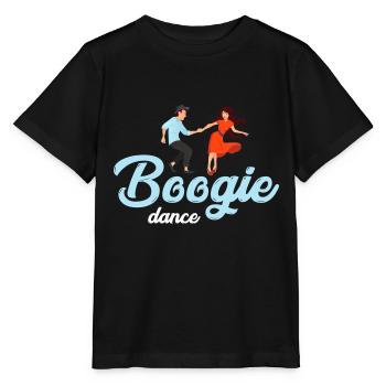 Boogie Woogie Dance - Stanley/Stella Kinder T-Shirt MINI CREATOR  - Schwarz - Vorne - Mikhail (115cm)