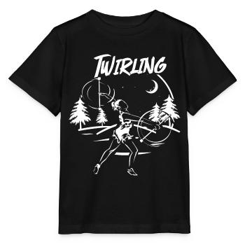 Flinke Stabwirblerin Paradeauftritt - Stanley/Stella Kinder T-Shirt MINI CREATOR  - Schwarz - Vorne - Mikhail (115cm)
