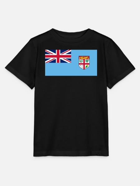 Fidschi - Stanley/Stella Kinder T-Shirt MINI CREATOR - Schwarz
