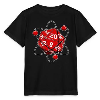 Würfel - Stanley/Stella Kinder T-Shirt MINI CREATOR  - Schwarz - Vorne - Mikhail (115cm)