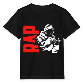 Wortgewaltiger Rap Freestylekampf - Stanley/Stella Kinder T-Shirt MINI CREATOR  - Schwarz - Vorne - Mikhail (115cm)