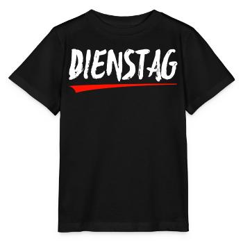 Dienstag Kraft Brush - Stanley/Stella Kinder T-Shirt MINI CREATOR  - Schwarz - Vorne - Mikhail (115cm)