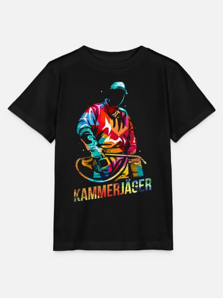 Zäher Kammerjäger Schädlingsbekämpfung - Stanley/Stella Kinder T-Shirt MINI CREATOR - Schwarz
