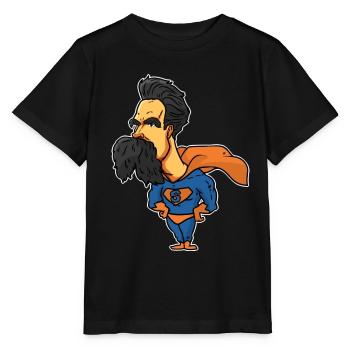 Brillanter Philosoph Nietzsche - Stanley/Stella Kinder T-Shirt MINI CREATOR  - Schwarz - Vorne - Mikhail (115cm)