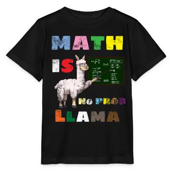 Math Joke - Stanley/Stella Kinder T-Shirt MINI CREATOR  - Schwarz - Vorne - Mikhail (115cm)