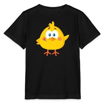 Kleines Küken - Stanley/Stella Kinder T-Shirt MINI CREATOR  - Schwarz - Vorne - Mikhail (115cm)