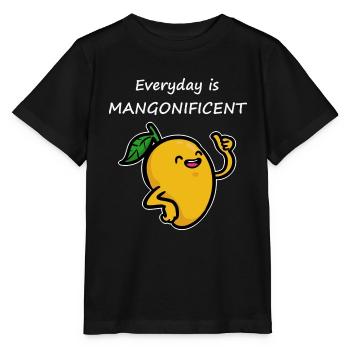 Exotische Mango Shake Veganerin - Stanley/Stella Kinder T-Shirt MINI CREATOR  - Schwarz - Vorne - Mikhail (115cm)