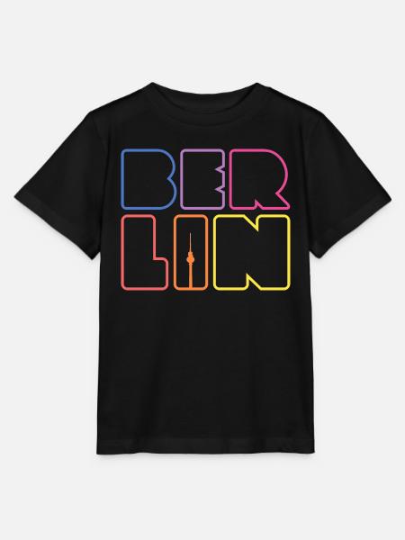 Berlin Kreuzberg Hauptstadt Souvenir Berliner - Stanley/Stella Kinder T-Shirt MINI CREATOR  - Schwarz
