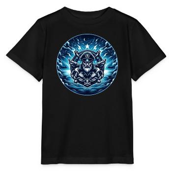 Kapitän im Sturm Logo - Stanley/Stella Kinder T-Shirt MINI CREATOR  - Schwarz - Vorne - Mikhail (115cm)