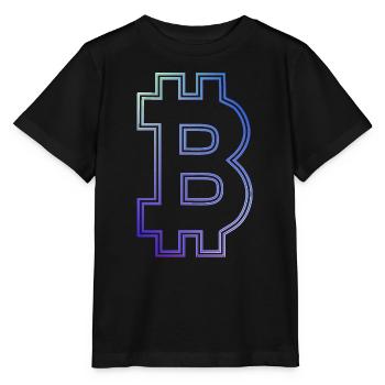 Bitcoin bitcoin BITCOIN Bitcoins bitcoins - Stanley/Stella Kinder T-Shirt MINI CREATOR  - Schwarz - Vorne - Mikhail (115cm)