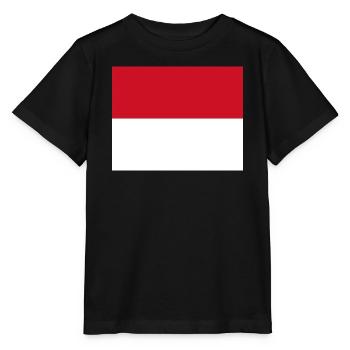 Monaco - Stanley/Stella Kinder T-Shirt MINI CREATOR  - Schwarz - Vorne - Mikhail (115cm)