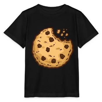 Knuspriger Schokokeks Weihnachtszeit - Stanley/Stella Kinder T-Shirt MINI CREATOR  - Schwarz - Vorne - Mikhail (115cm)