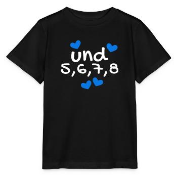 Tanzen Tanz Tanzkurs Rhythmus - Stanley/Stella Kinder T-Shirt MINI CREATOR  - Schwarz - Vorne - Mikhail (115cm)