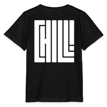 Chill doch - Stanley/Stella Kinder T-Shirt MINI CREATOR  - Schwarz - Vorne - Mikhail (115cm)