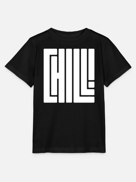 Chill doch - Stanley/Stella Kinder T-Shirt MINI CREATOR  - Schwarz