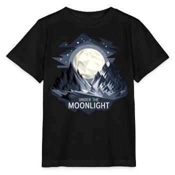 Under The Moonlight - Stanley/Stella MINI CREATOR Kids’ T-Shirt - black - Front - Mikhail (115cm)