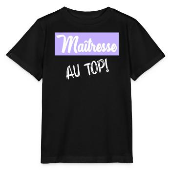 mistress - Stanley/Stella MINI CREATOR Kids’ T-Shirt - black - Front - Mikhail (115cm)