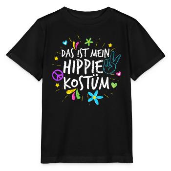 Hippie - Stanley/Stella Kinder T-Shirt MINI CREATOR  - Schwarz - Vorne - Mikhail (115cm)