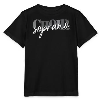 Choir Soprano singer - Stanley/Stella Kinder T-Shirt MINI CREATOR  - Schwarz - Vorne - Mikhail (115cm)