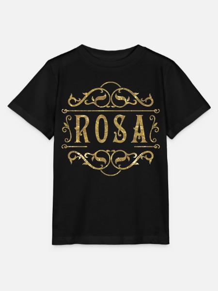 Rosa gold - Stanley/Stella Kinder T-Shirt MINI CREATOR - Schwarz