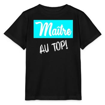 MASTER. MASTER - Stanley/Stella MINI CREATOR Kids’ T-Shirt - black - Front - Mikhail (115cm)