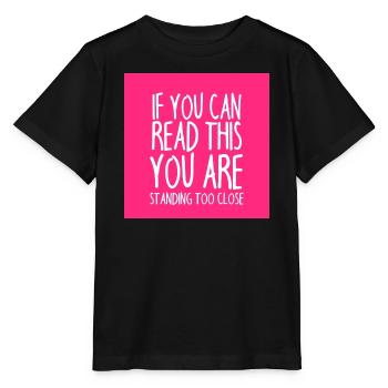 Mundschutz lustig Spruch - lustige Sprüche - Stanley/Stella Kinder T-Shirt MINI CREATOR  - Schwarz - Vorne - Mikhail (115cm)