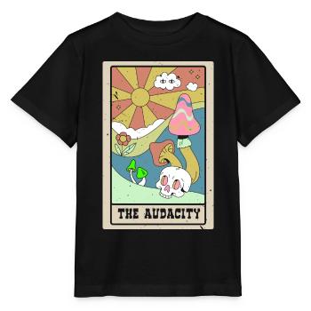 Die Kühnheit Tarotkarte Schamane Wahrsagerei - Stanley/Stella Kinder T-Shirt MINI CREATOR  - Schwarz - Vorne - Mikhail (115cm)