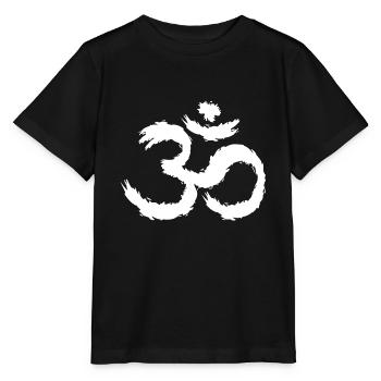 Om Symbol Hinduismus - Stanley/Stella Kinder T-Shirt MINI CREATOR  - Schwarz - Vorne - Mikhail (115cm)
