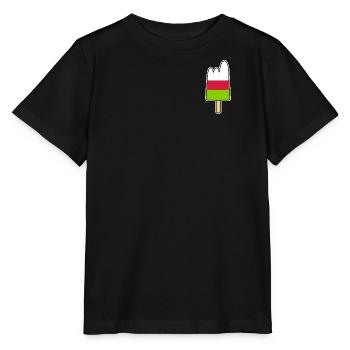 Eis am Stiel - Berge / Gletscher / Gipfel - Stanley/Stella Kinder T-Shirt MINI CREATOR  - Schwarz - Vorne - Mikhail (115cm)