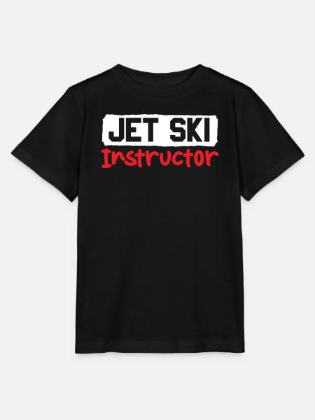 Jet Ski Instructor - Stanley/Stella Kinder T-Shirt MINI CREATOR - Schwarz