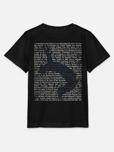 Freerunning Parkour Geschenk - Stanley/Stella Kinder T-Shirt MINI CREATOR  - Schwarz