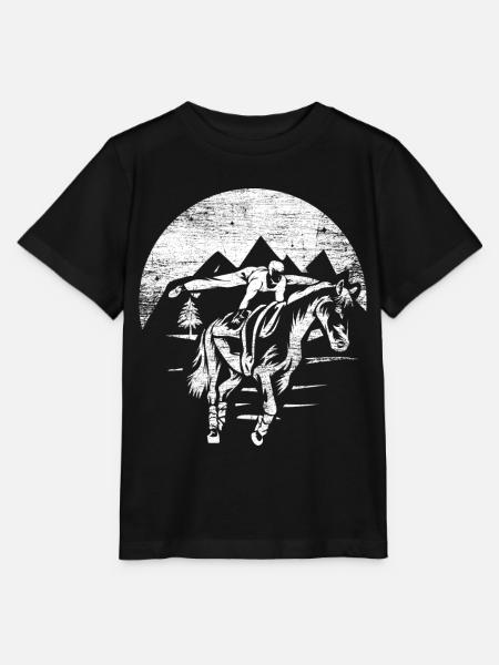Grazioese Voltigierkür Mannschaft - Stanley/Stella Kinder T-Shirt MINI CREATOR - Schwarz