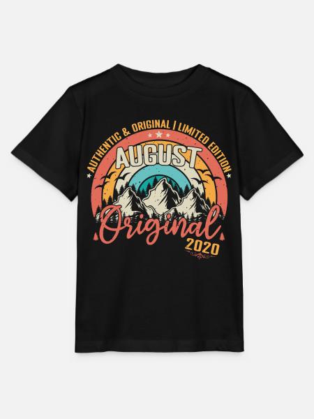 August 2020 August Jubiläum 2020 August - Stanley/Stella Kinder T-Shirt MINI CREATOR - Schwarz