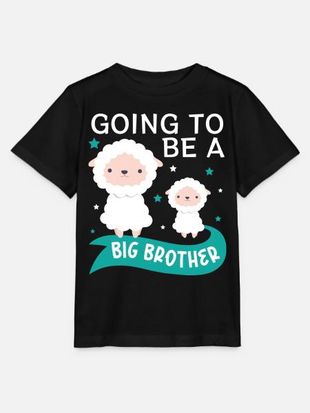 Ich Werde Bald Großer Bruder - Stanley/Stella Kinder T-Shirt MINI CREATOR  - Schwarz