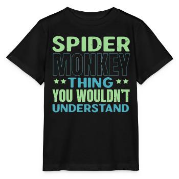 Spinnenliebhaber Spinnenflüsterer Arachnid Tarantu - Stanley/Stella Kinder T-Shirt MINI CREATOR  - Schwarz - Vorne - Mikhail (115cm)