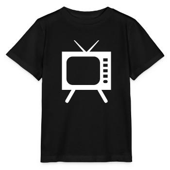 Fernseher TV - Stanley/Stella Kinder T-Shirt MINI CREATOR  - Schwarz - Vorne - Mikhail (115cm)